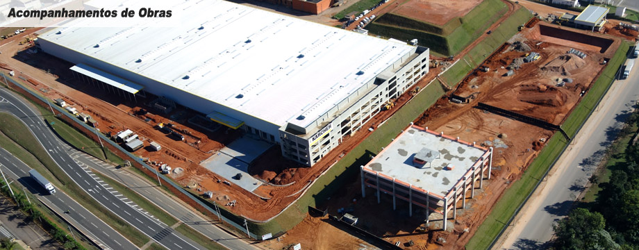 Fotos Areas para acompanhamento de obras