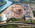 Drones fotos areas de obras em So Jos dos Campos